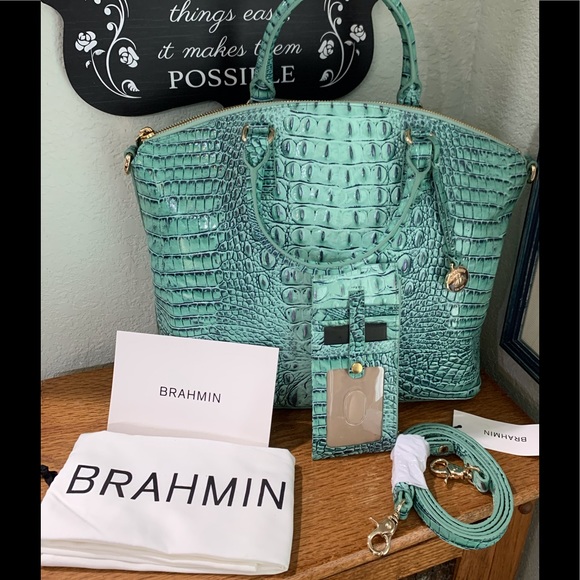 Brahmin Handbags - NWT Brahmin Duxbury Satchel & Credit Card Wallet